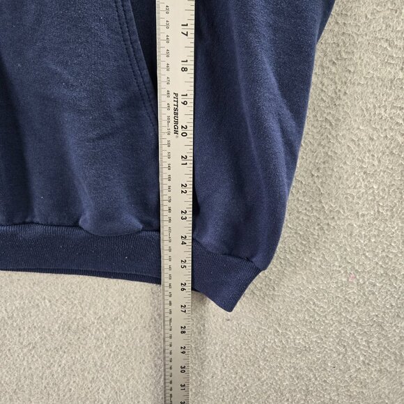 VINTAGE Sierra Nevada Pale Men Hoodie L Blue Graphic Print Fleece Label - Picture 3 of 10